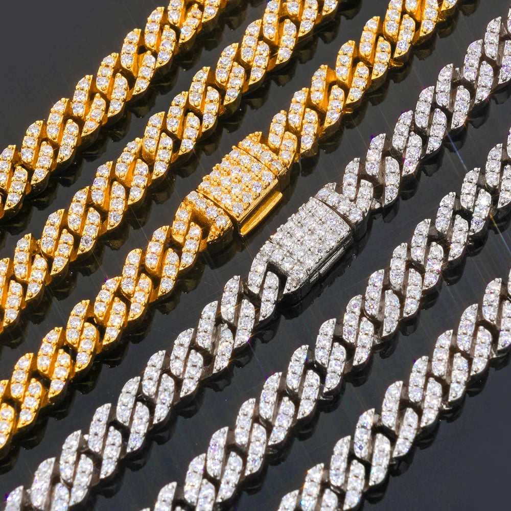 5mm VVS1 Moissanite Cuban Link