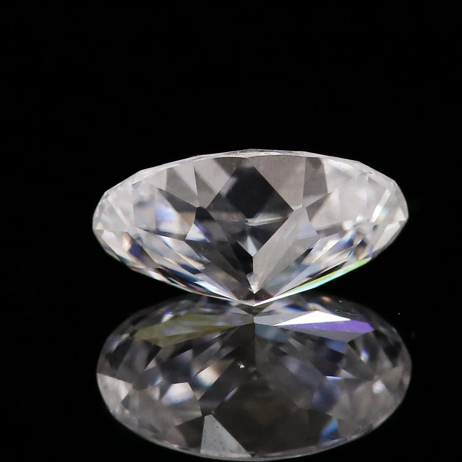 Moissanite Stone Oval Cut D Color VVS1 Hand Cut Oval Moissanite Loose Diamond