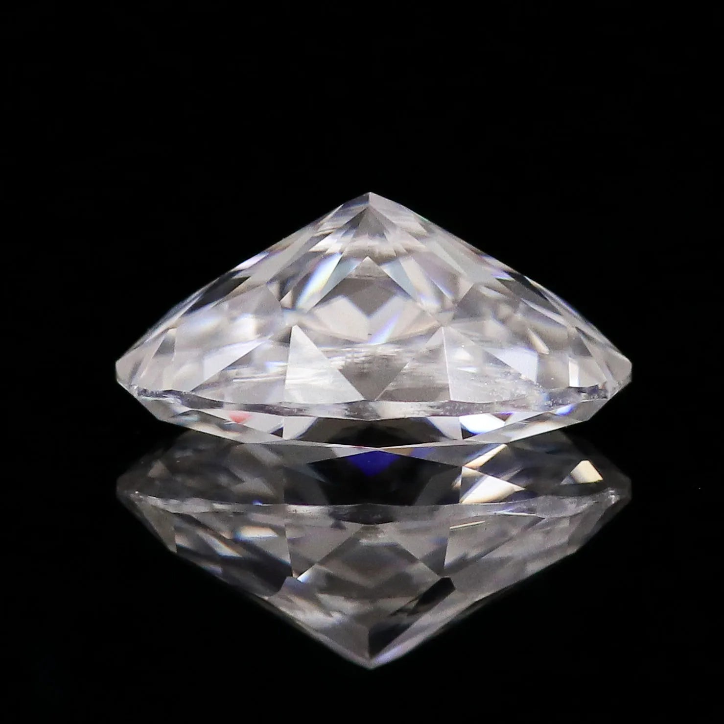 Moissanite Stone Oval Cut D Color VVS1 Hand Cut Oval Moissanite Loose Diamond