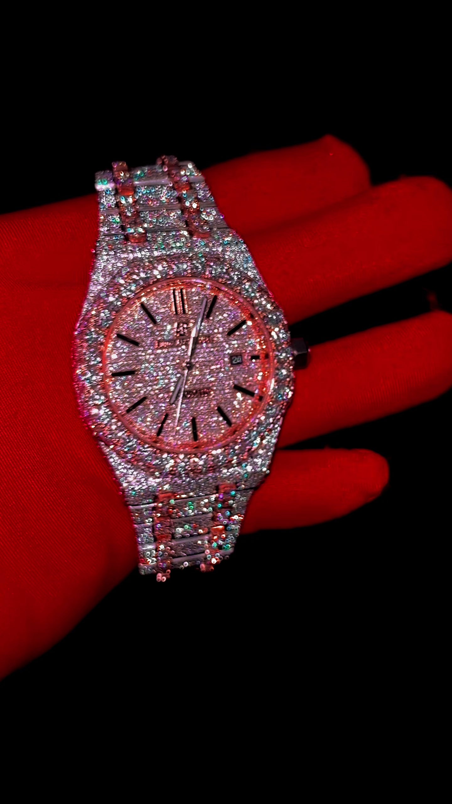 VVS Moissanite Two Tone Watch